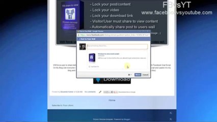FREE Facebook Share To View-VIRAL SCRIPT