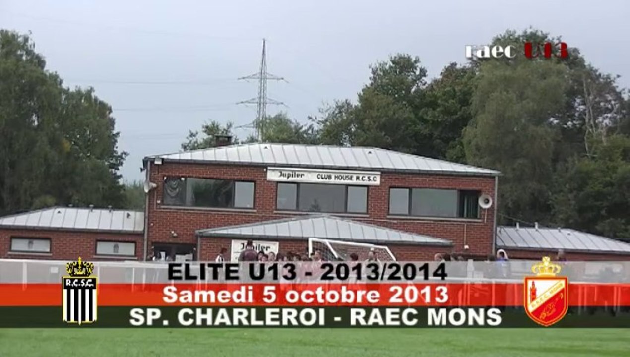 07. SP. Charleroi - RAEC Mons U13