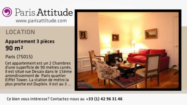 Appartement 2 Chambres à louer - Bir Hakeim, Paris - Ref. 4163