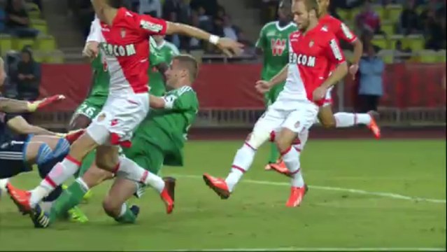 But Lucas OCAMPOS (87ème) - AS Monaco FC - AS Saint-Etienne (2-1) - 2013/2014
