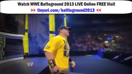 Watch WWE Battleground 2013 Live Stream Free!