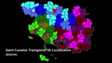 Localisation Communes 56 Morbihan