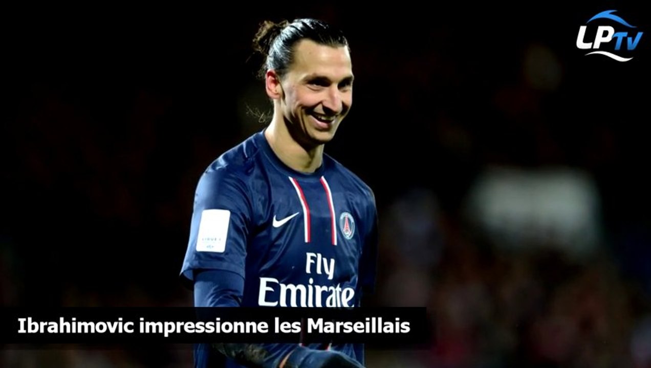 Ibrahimovic impressionne les Marseillais
