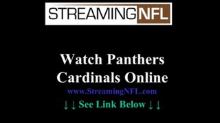 Watch Panthers Cardinals Online | Carolina Panthers vs. Arizona Cardinals Live Streaming