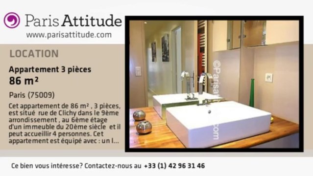 Appartement 2 Chambres à louer - Place de Clichy, Paris - Ref. 6699