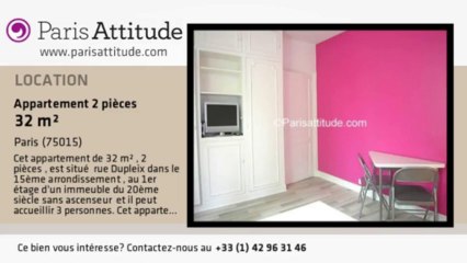 Appartement 1 Chambre à louer - Tour Eiffel, Paris - Ref. 6017