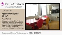 Appartement Alcove Studio à louer - Crimée, Paris - Ref. 7722