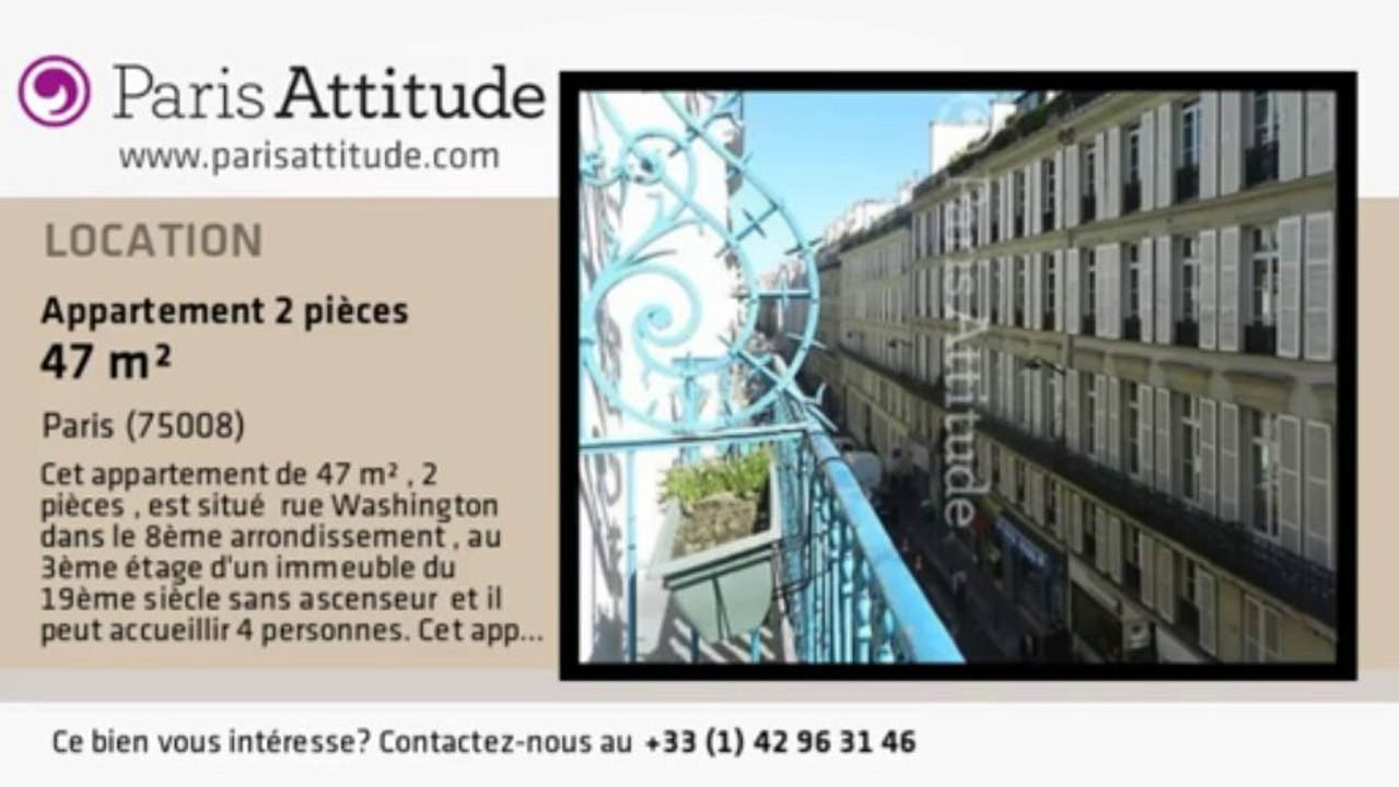 Appartement 1 Chambre à louer - Champs Elysées, Paris - Ref. 8291