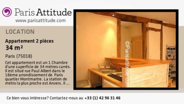 Appartement 1 Chambre à louer - Sacré Cœur, Paris - Ref. 1588