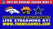 Watch Denver Broncos vs Dallas Cowboys Live NFL Streaming Online