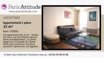 Appartement Studio à louer - Arts et Métier, Paris - Ref. 6369