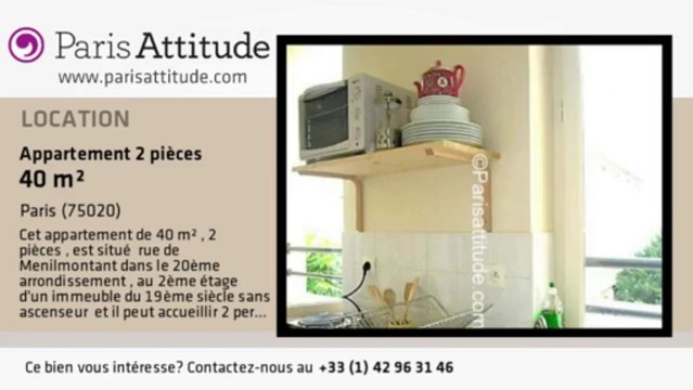Appartement 1 Chambre à louer - Gambetta, Paris - Ref. 2421