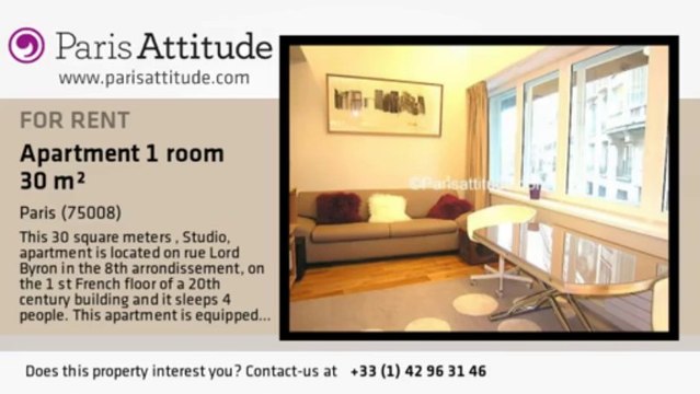 Studio Duplex for rent - Arc de Triomphe, Paris - Ref. 4916