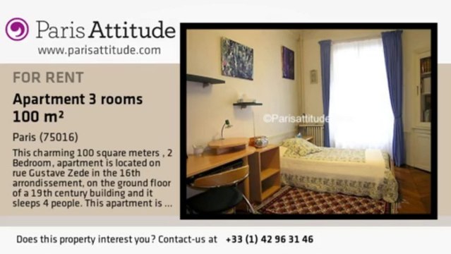 2 Bedroom Apartment for rent - La Muette, Paris - Ref. 7607