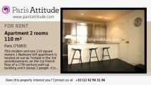 1 Bedroom Loft for rent - Temple, Paris - Ref. 2278