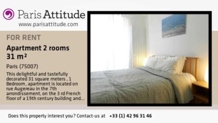 1 Bedroom Apartment for rent - Tour Eiffel, Paris - Ref. 8199