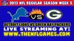 Watch Detroit Lions vs Green Bay Packers Game Live Internet Stream