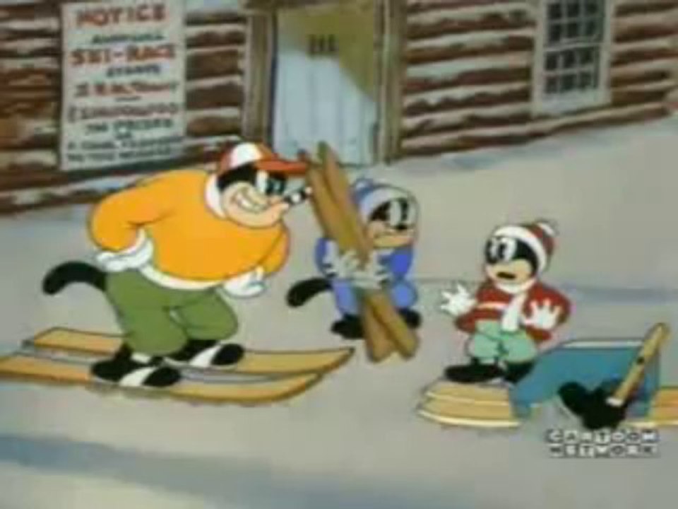 Looney tunes apline antics (colorized)