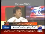 Imran Khan - Answering Question in Awam Ki Adaalat with Iftikhar Ahmed