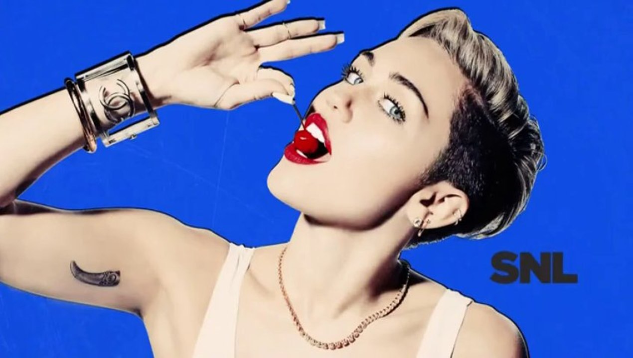 Miley Cyrus on Saturday Night Live October 2013 (Part 1/2)