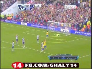 اهـداف اللـقــاء .. وست بروميتش ألبيون 1 - 1 آرسنال