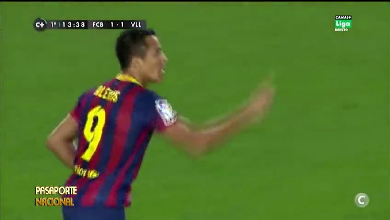 Alexis Sánchez Vs Valladolid [05-10-2013]