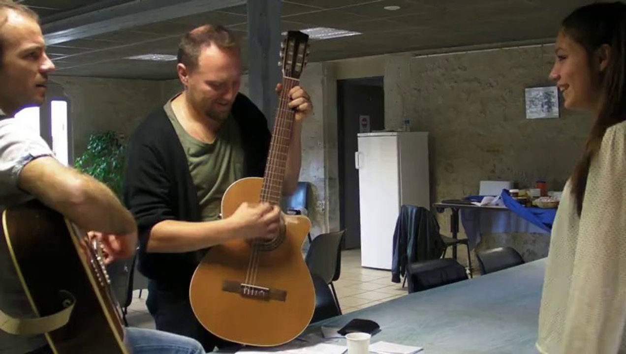 impro avant un travail beaucoup plus sérieux