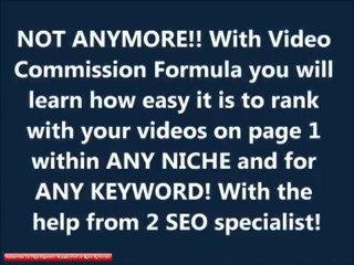 Video Commission Formula Review - Testimonial
