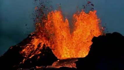 Der Ausbruch des Laki 1783.