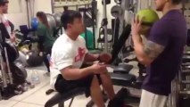 IMpact-FITness trainer Sang Duong doing abs and obliques