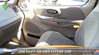 2000 Ford F-150 4WD EXTEND CAB - Tejas Motors, Lubbock