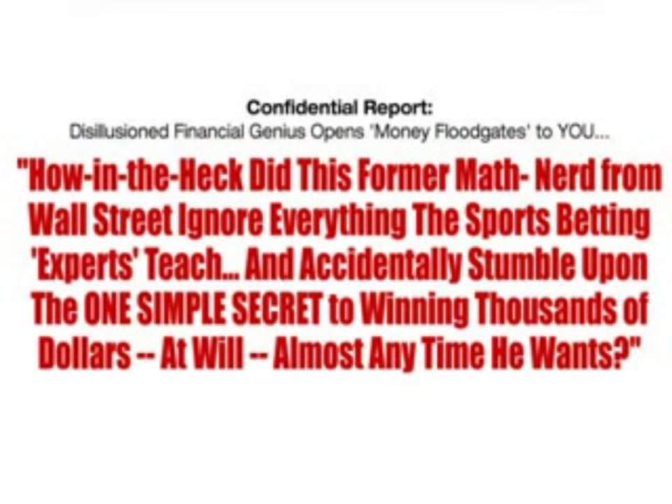 The Vegas Nightmare Truth | The Vegas Nightmare Sports Betting