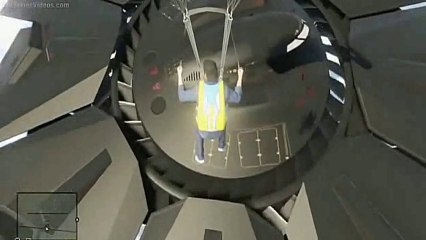 GTA 5 Nave alienigena aparece sobrevolando Fort Zancudo