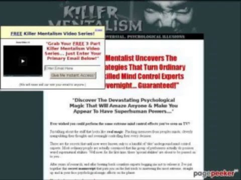 Killer Mentalism Psychological Mind Control Tricks Guide & Manual - Download Links