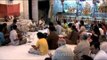 Audience claps to the rythms of hymns, Art of Living, Rock Satsang