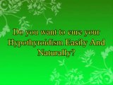 The Hypothyroidism Solution - Tips to Cure Hypothyroidism Naturally