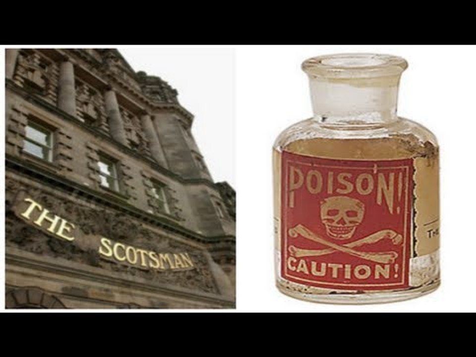 Cyanide suicide: couple found dead in Edinburgh...