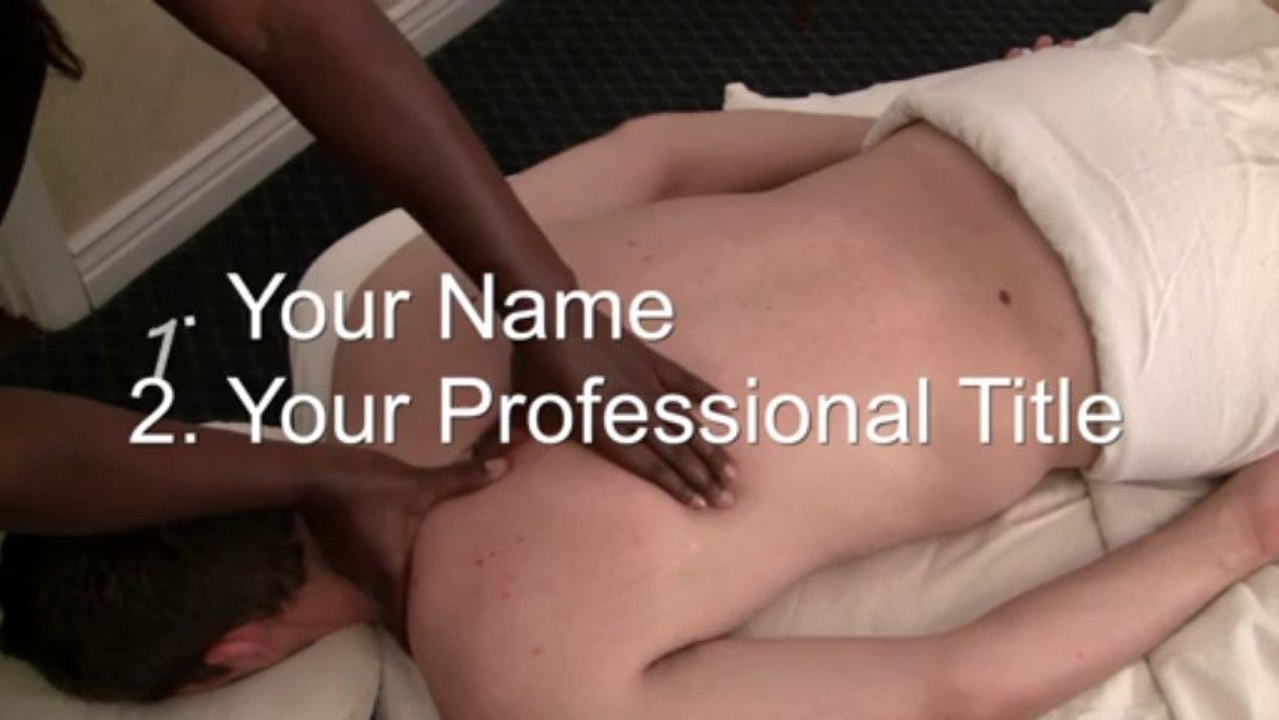 38 - Deep Tissue Massage (AA) (Your Own Custom Massage Video)