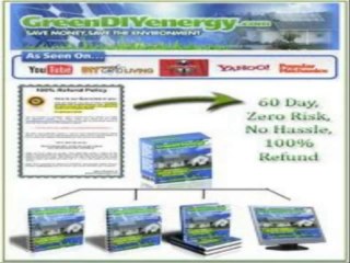 Green DIY Energy Book+GreenDiyEnergy eBook + Bonus