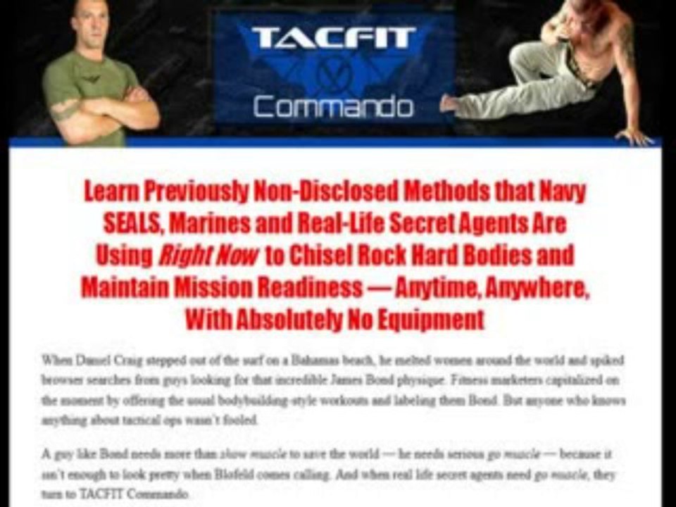 Tacfit Commando vs Tacfit Warrior | Tacfit Commando 2