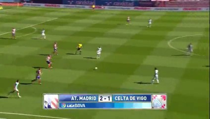 Atlético de Madrid  2 Celta de Vigo  1