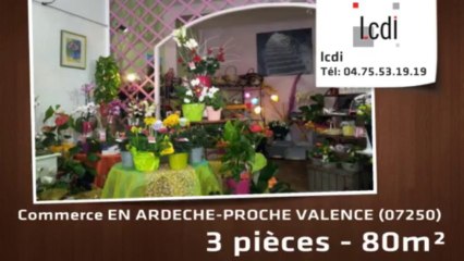 Vente - fonds de commerce - EN ARDECHE-PROCHE VALENCE (07250)  - 80m²