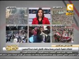 سقوط مصابين خلال إشتباكات أنصار مرسي والشرطة بمنطقة فم الخليج