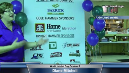 Habitat for Humanity Marathon Ontario Oct 6 2013