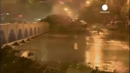 Typhoon Fitow makes landfall in eastern China