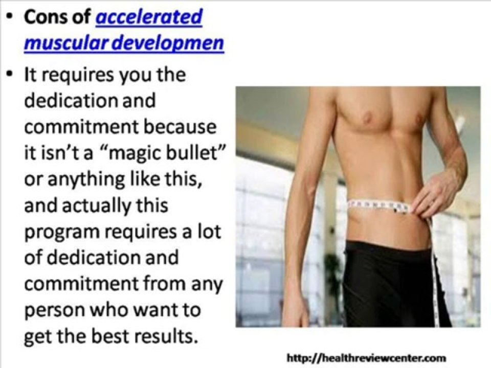 Accelerated Muscular Development Review - Health Review Center