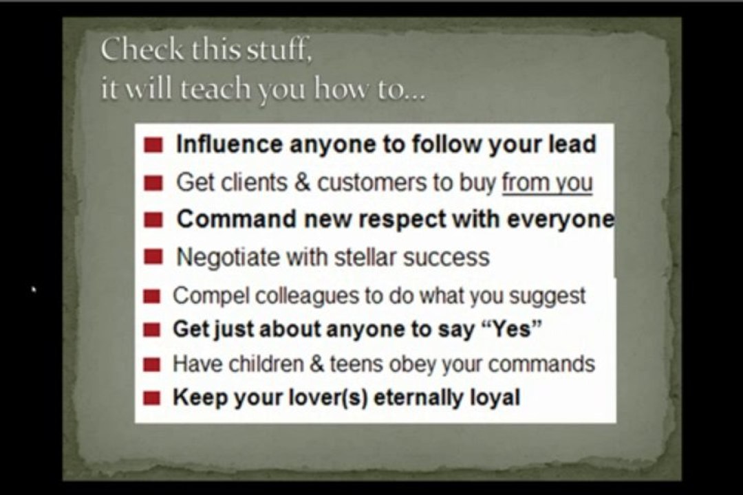 Conversational Hypnosis Better Than Black Ops Hypnosis?