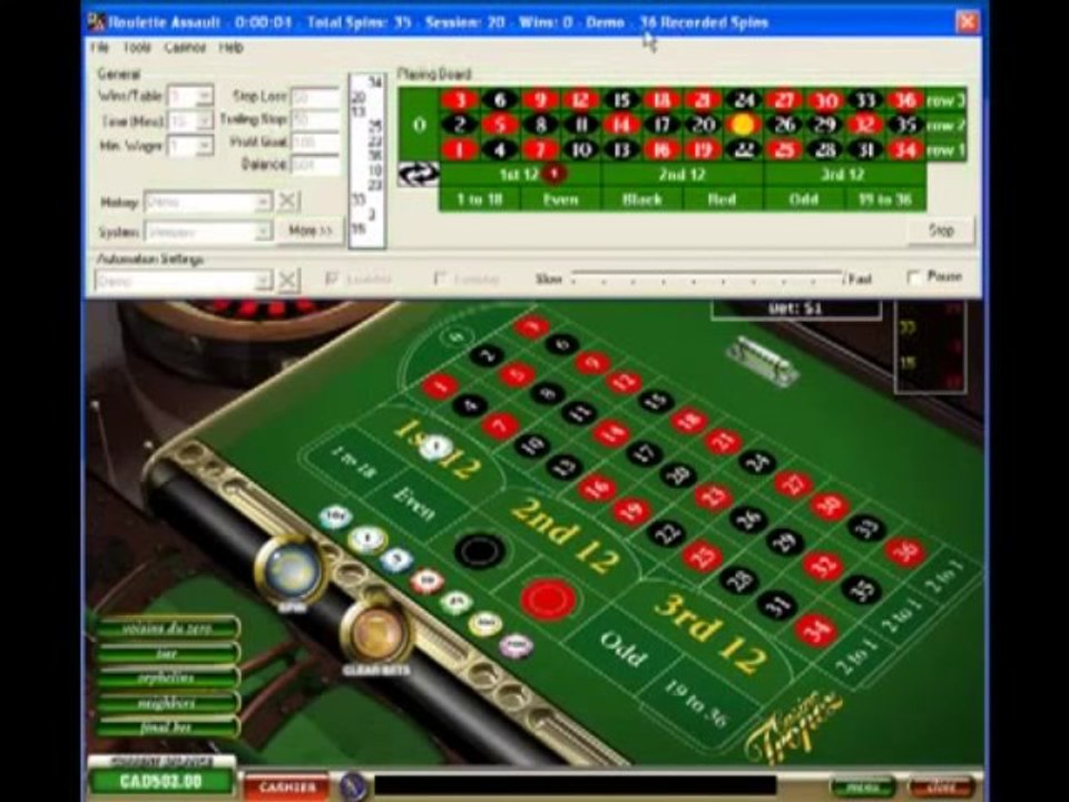 ROULETTE ASSAULT PLAYTECH SETUP