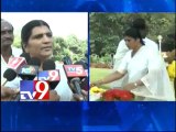 Chandrababu's fast politically motivated - Lakshmi Parvati