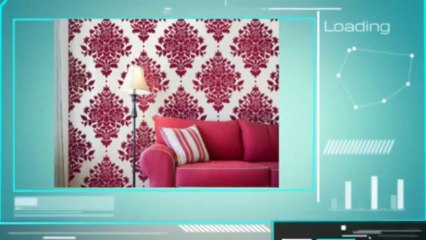 Modern Damask wallpaper | Designers Wallpaper | Designerswallpaper.com